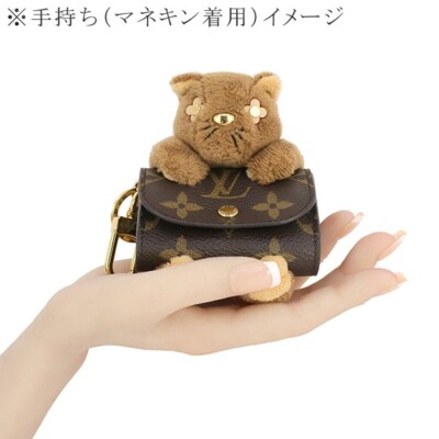 LOUIS VUITTON M01561 Cute Cat Pouch Earphone Case | eBay