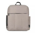 Baby Brezza Quilted Puffer Backpack Diaper Bag - Taupe - NEW !!!