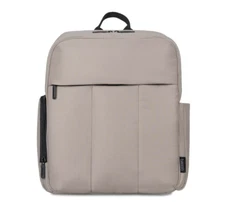 Baby Brezza Quilted Puffer Backpack Diaper Bag - Taupe - NEW !!!