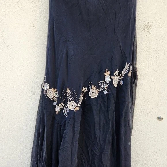 VETEMENTS Abito fazzoletto vintage Dressbarn collezione donna Y2K 100% seta rosetta 14