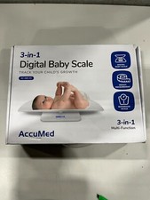 AccuMed 3-in-1 Digital Baby Scale, Bathroom Scale, Height Measurement