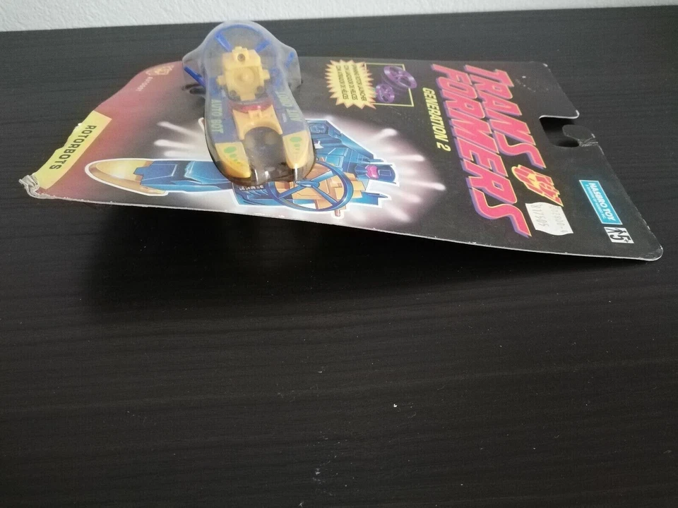 Vintage Transformers G2 Rotorbots Autobot PIRANHA figure Hard to Find 1992 MOC - Image 3 of 3