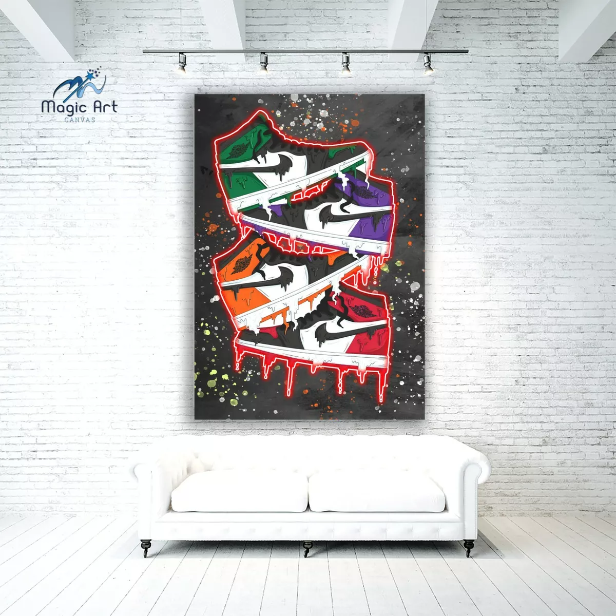 Sneaker Box Wall Art Poster -   Hypebeast wallpaper, Sneakers wallpaper,  Sneakers box