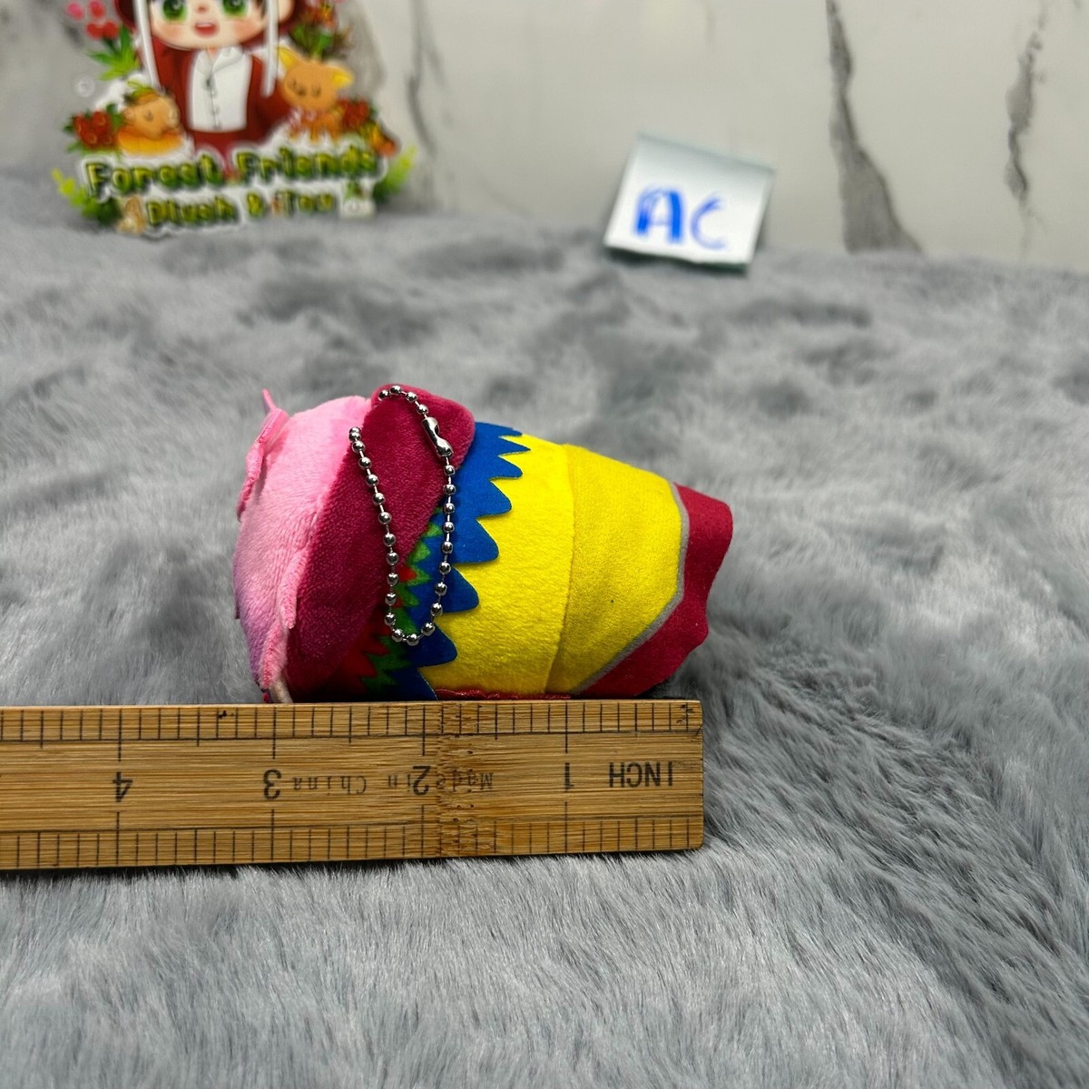 ROIROM キーホルダー　クッション Hypnosis Mic Division Rap Battle Mochikororin Ramuda Amemura Plush