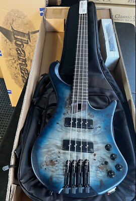 Ibanez EHB1500-CTF Bass Workshop 2024 - Present - Cosmic Blue Starburst Flat