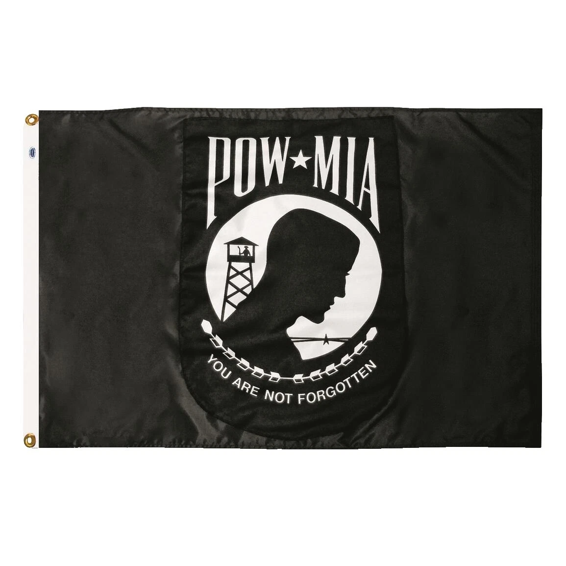 Black World Yard & Garden Flags