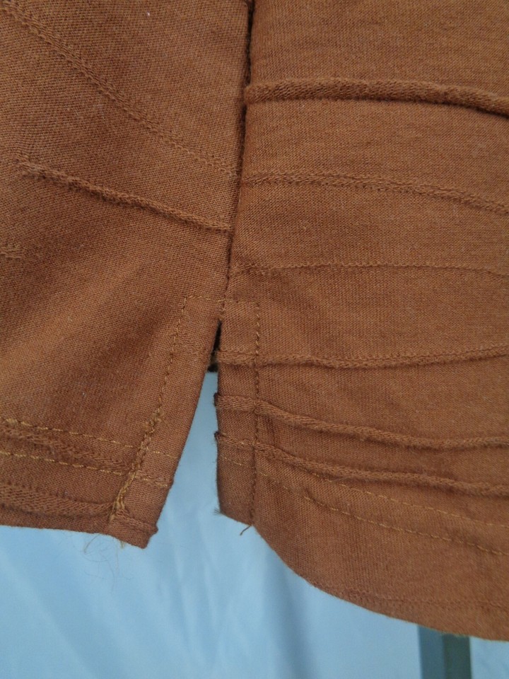 Earthbound Trading Co Brown Textured Dress Size Small New eBay