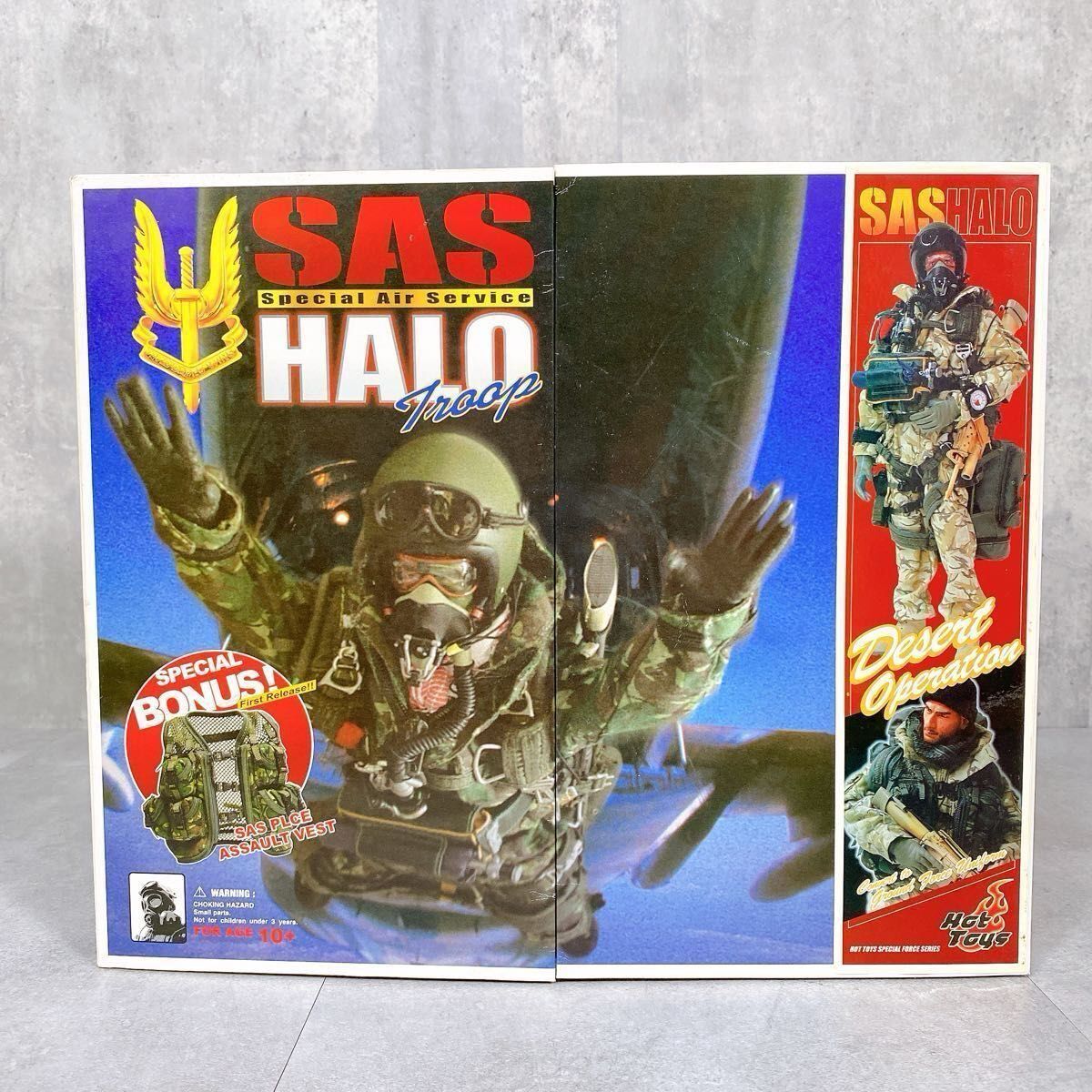 Y040 HOTTOYS SAS HALO Troop ミリタリー フィギュア Y040 Hottoys Hot Toys Sas Halo Troop Military Figure Then