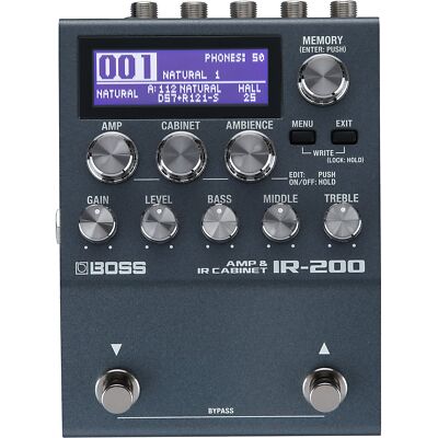 BOSS IR-200 | Verstärkersimulator | Neu & OVP