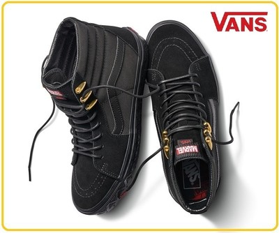 vans sk8 hi black panther