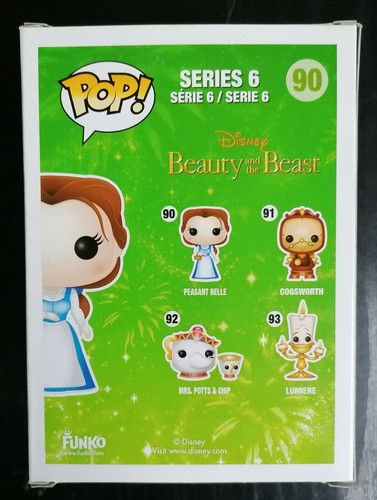 Funko Pop Belle Peasant La Bella e la Bestia Disney Originale Pronta Consegna - Imagen 8 de 10