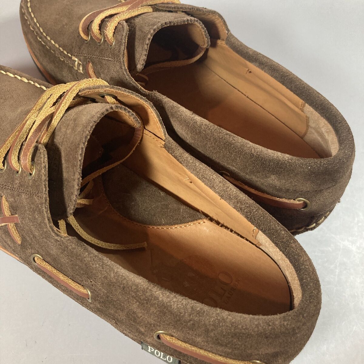 Polo Ralph Lauren Ranger Deck Suede Boat Shoes Men's Size 9 Polo Ralph Lauren Ranger Deck Suede Boat Shoes Men's Size 9