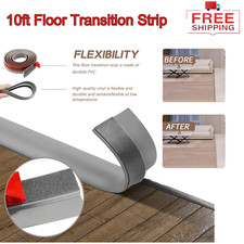 10ft Floor Transition Strip,Self-Adhesive Carpet Edging Trim For Thresholds 5mm