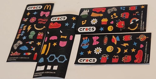 McDonalds Happy Meal Toys 2024 Mini Crocs Keychain 1 Toy Shoe Boxed New - Picture 4 of 6