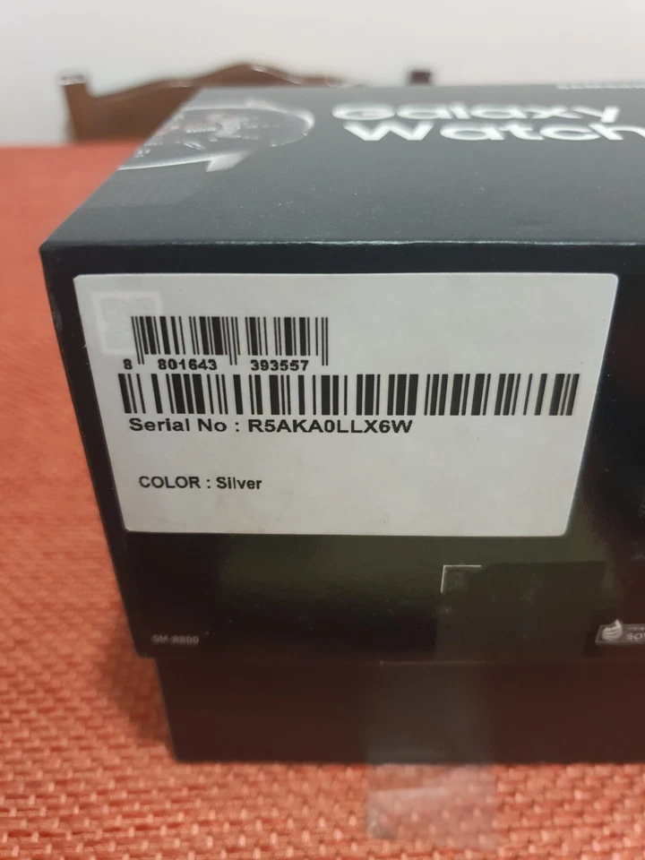 Samsung Galaxy Watch SM-R800 46 mm Cassa in Acciaio Inossidabile,  Nero..., foto 2 di 5