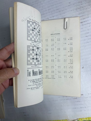 Checkers Part First of the World's Problem Book Lyman M. Stearns - Picture 5 of 8