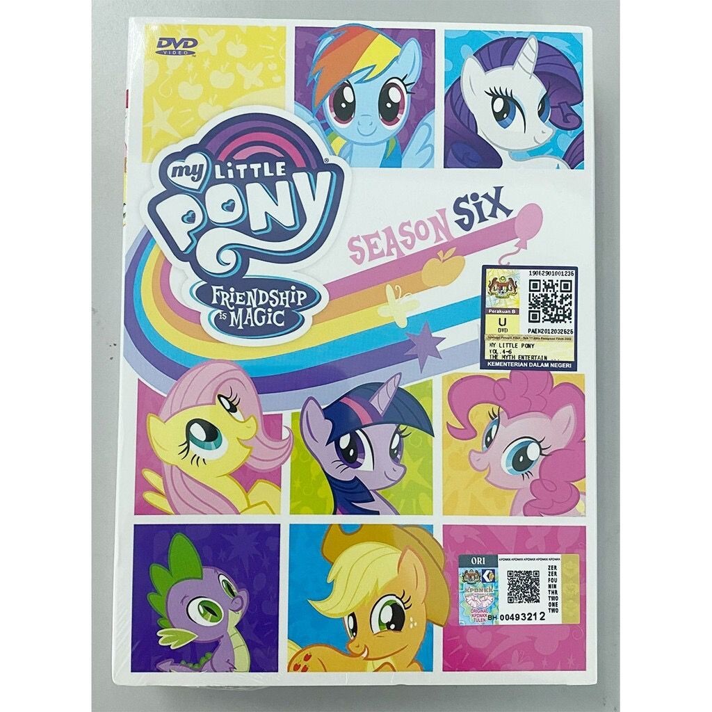 My Little Pony: Friendship Is Magic Season 4,5,6,7,8,9 DVD ~ All