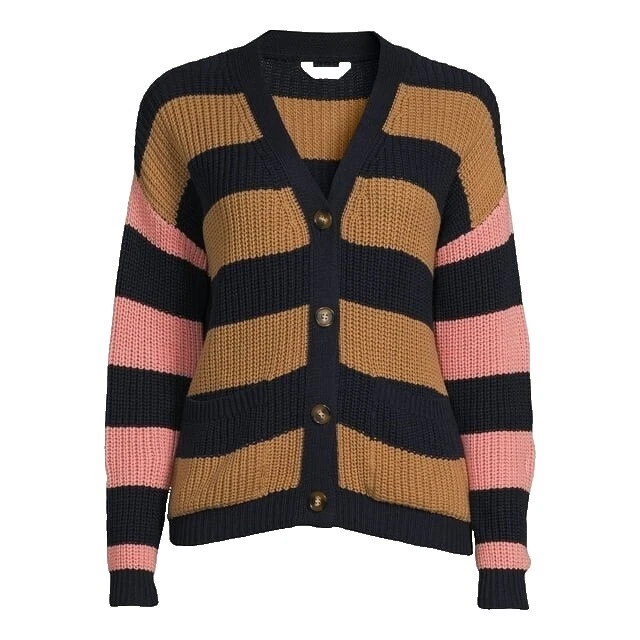 Cotton Striped Sweaters for Women