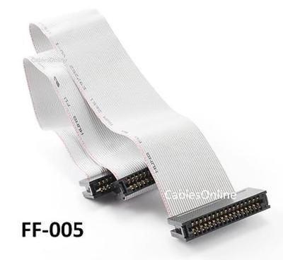 22 inch 34-Pin 2-Drive Floppy Ribbon Cable, w/Twist, CablesOnline FF-322