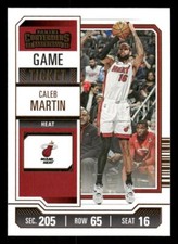 2023-24 Panini Contenders #94 Caleb Martin Game Ticket Bronze