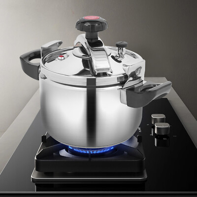5L Pressure Canner Cooker Stainless Steel Pressure Pot Kitchen Cookware 60kpa