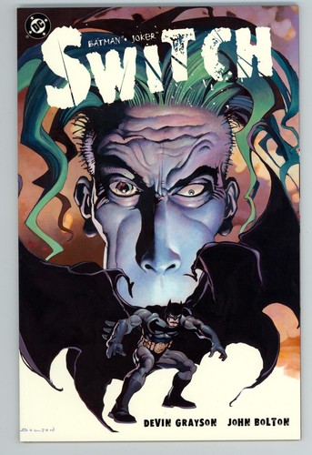 Batman / Joker: Switch (2003) #1 NM 9.4 John Bolton Cover and Art
