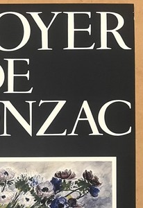 A. DUNOYER DE SEGONZAC — Affiche originale d'exposition, Orangerie des Tuileries, Paris — vue 5 sur 5