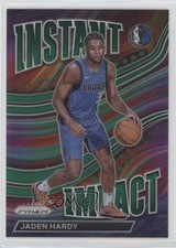 2022-23 Panini Prizm Instant Impact Green Prizm Jaden Hardy #16 fm0
