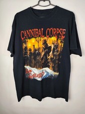 Cannibal Corpse Rock band Rare Tomb Of The Mutilated T shirt Reprint