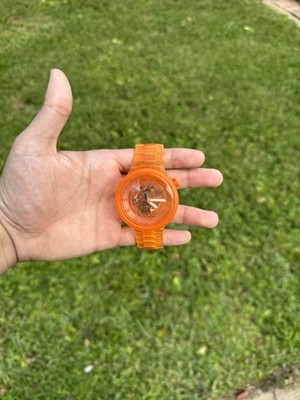 NEW  Swatch BIG BOLD ORANGE JOY SB05O103 47mm Swiss Made Watch 2024