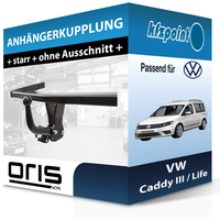 Oris AnhäNgekupplung Starr Passend für VW Caddy III / Life 03.2004-05.2015 Neu