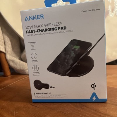 New Anker PowerWave II Sense Pad 15W Fast Charge Qi Wireless Charging Pad