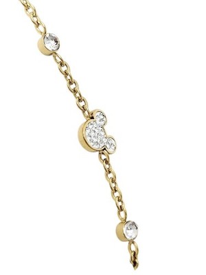 Disney Kinder Armband Mickey Mouse  DISNEY Edelstahl Gold