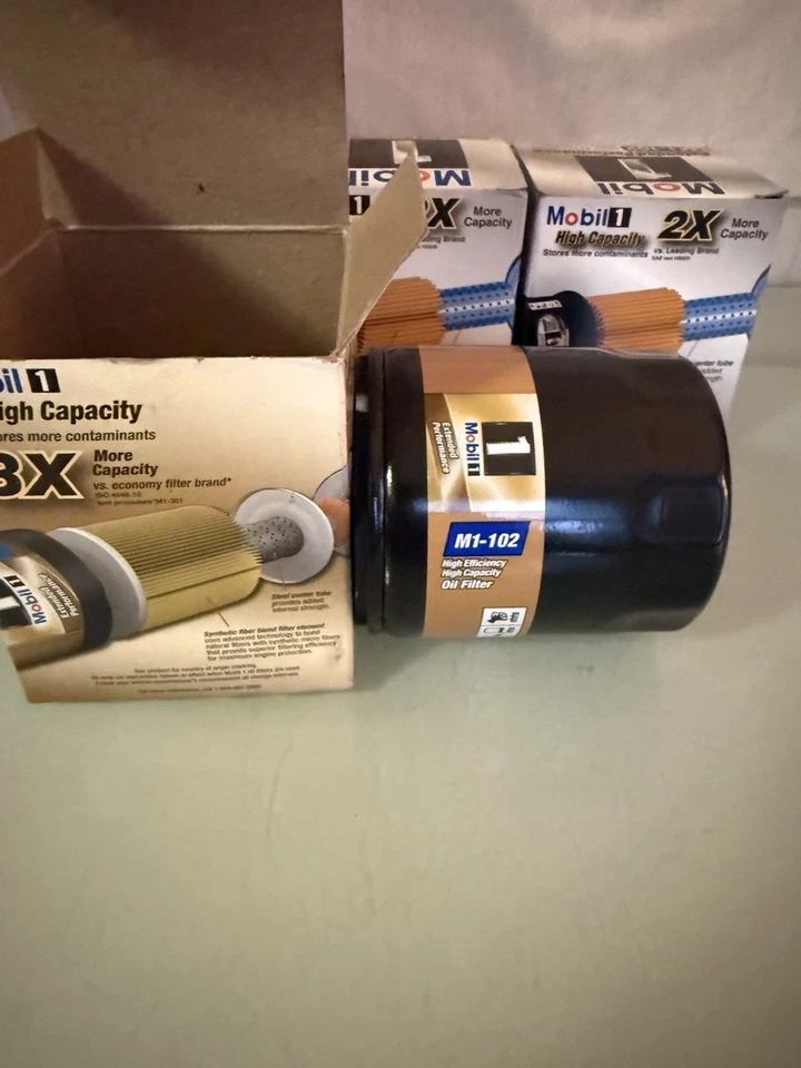 Lot Of 3 New Mobil 1 M1-102 Extended Performance Oil Filters In Original Box - Image 3 of 4