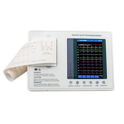 Carejoy 7 in ECG EKG Machine 3-channel 12-lead Electrocardiograph US