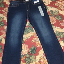 Old Navy Womens Skinny Stretch Jeans Dark Blu...