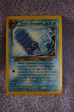 Vintage Pokémon Dark Omanyte 37/105 Neo Destiny Regular Card on eBay