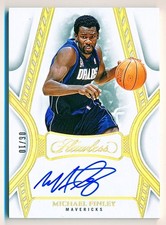 2024-25 Flawless Michael Finley Flawless Autographs Gold Auto #FA-MFM (06/10)