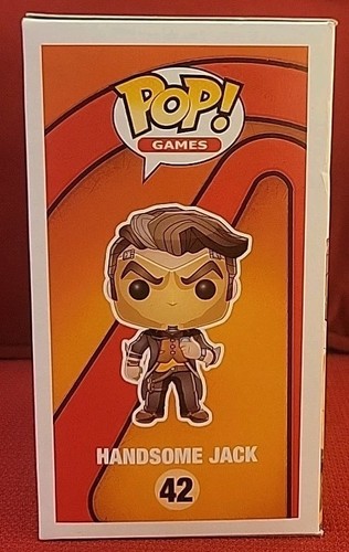 Borderlands Handsome Jack #42 Funko Pop! Vinyl with Protective Case Plz READ - Picture 5 of 14