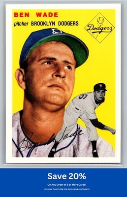 Ben Wade 1994 Topps Archives 1954 #126 Gold Brooklyn Dodgers K40