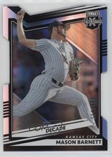 2022 Panini Elite Extra Edition Decade Die-Cut 14/203 Mason Barnett #87 18m3