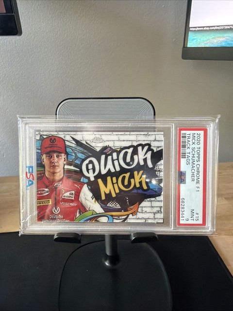 Mick Schumacher 2020 Topps Chrome Formula 1 Track Tags