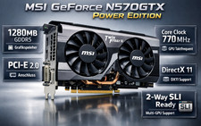 MSI Twin Frozr III GeForce N570GTX Power Edition 1280MB DDR5 PCI-E Grafikkarte