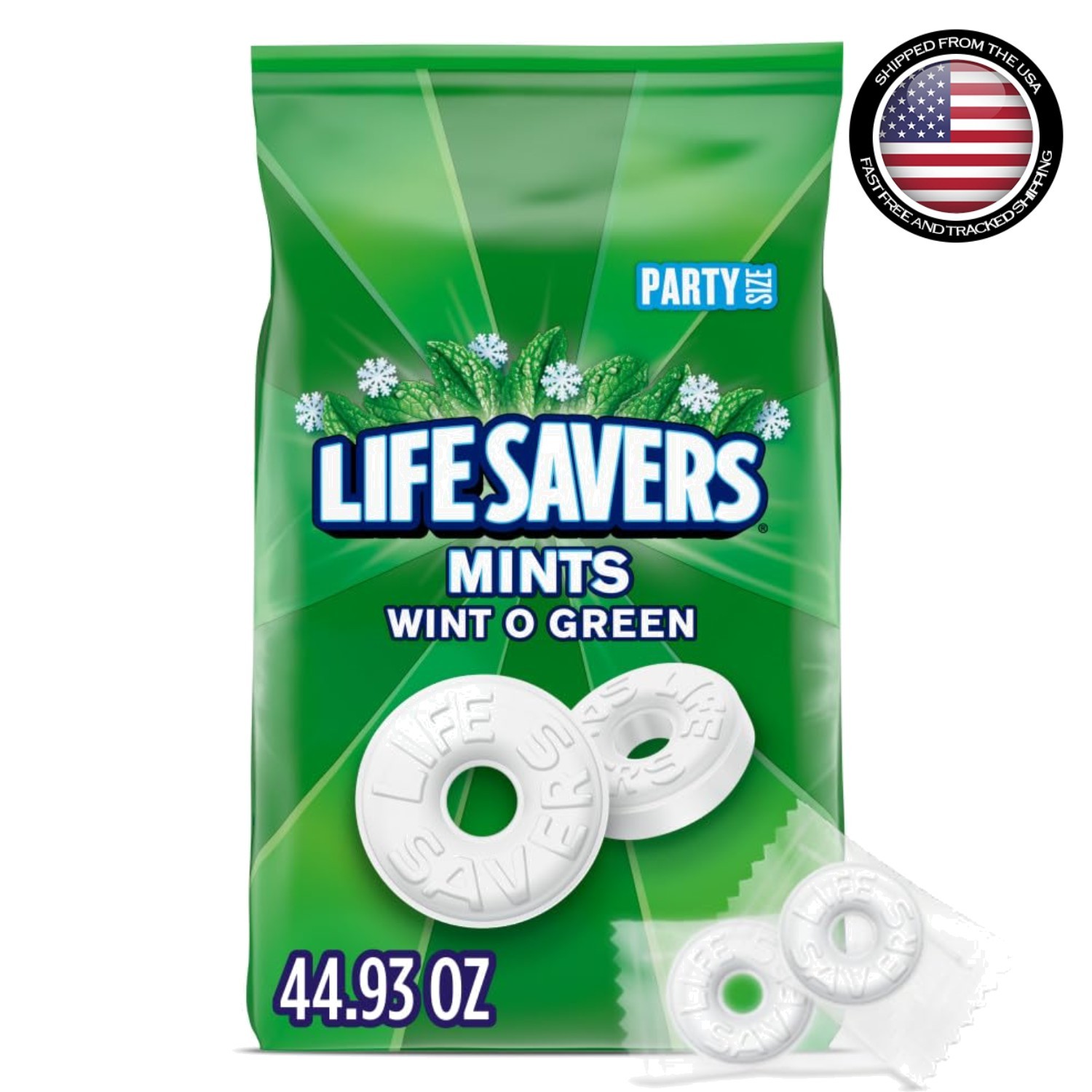 Refreshing 2.8 LB Wint-O-Green Mints - Ideal for Summer Refr