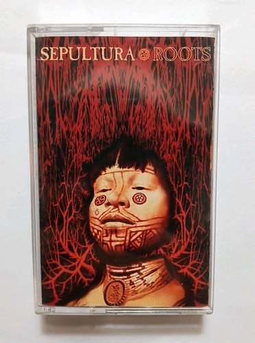 Sepultura Roots Cassette Tape RR 8900-4 Hardcore Metal 1996