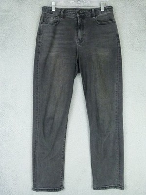 American Eagle Womens 8 31x28 Gray Mom Jeans Skinny Jeans