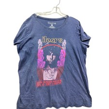 Retro The Doors New Haven Arena Dec. 10 1967 T-Shirt, Jim Morrison, Size L/XL