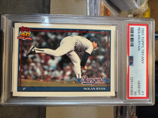 1991 TOPPS TIFFANY #1 NOLAN RYAN PSA 10 DEAD MINT VERY LOW POP