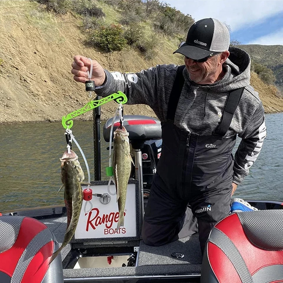 Fishing Culling System Puncture-Free Clips Floating Tags for Bass Tournament - Image 3 of 4