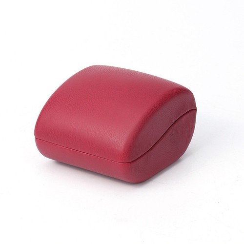 anello orecchini scatola astuccio con led illuminato portagioie per proposta fidanzamento rosso - Foto 5 di 11
